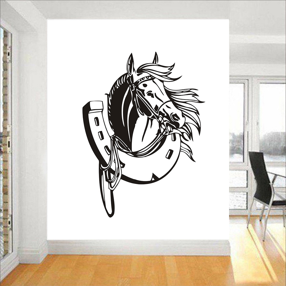 Beautiful Horse Head Wall Deca - Office Furniture For Sale 评论和价格