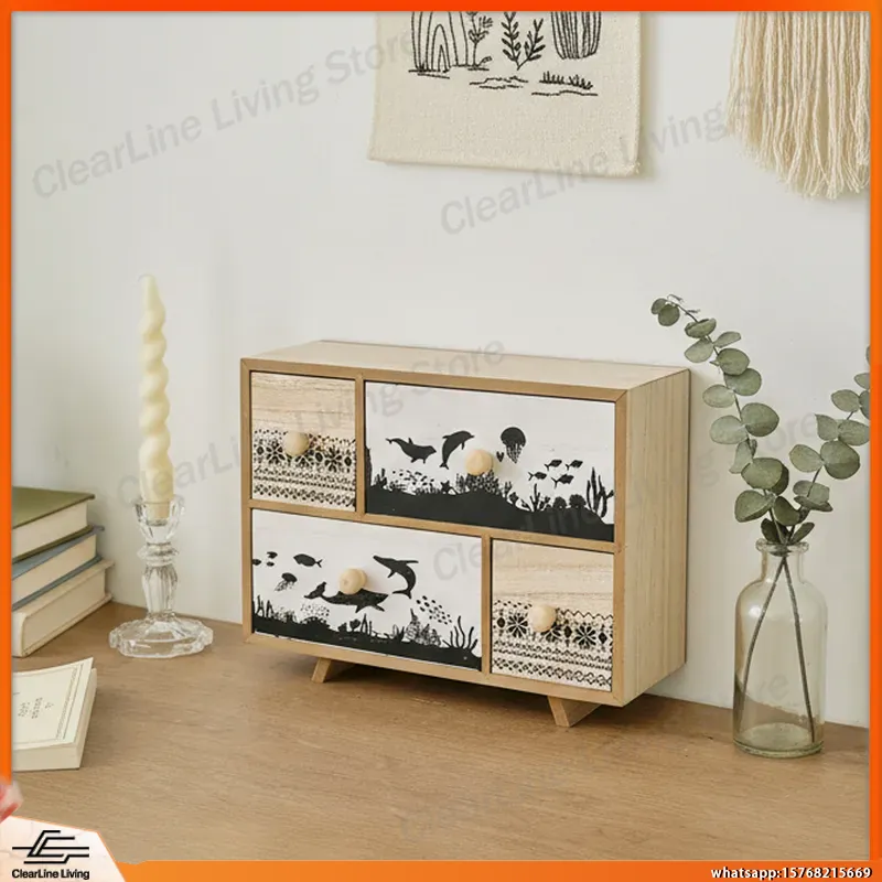 Wooden Desktop Drawer Locker w - Office Storage Cabinet 评论和价格