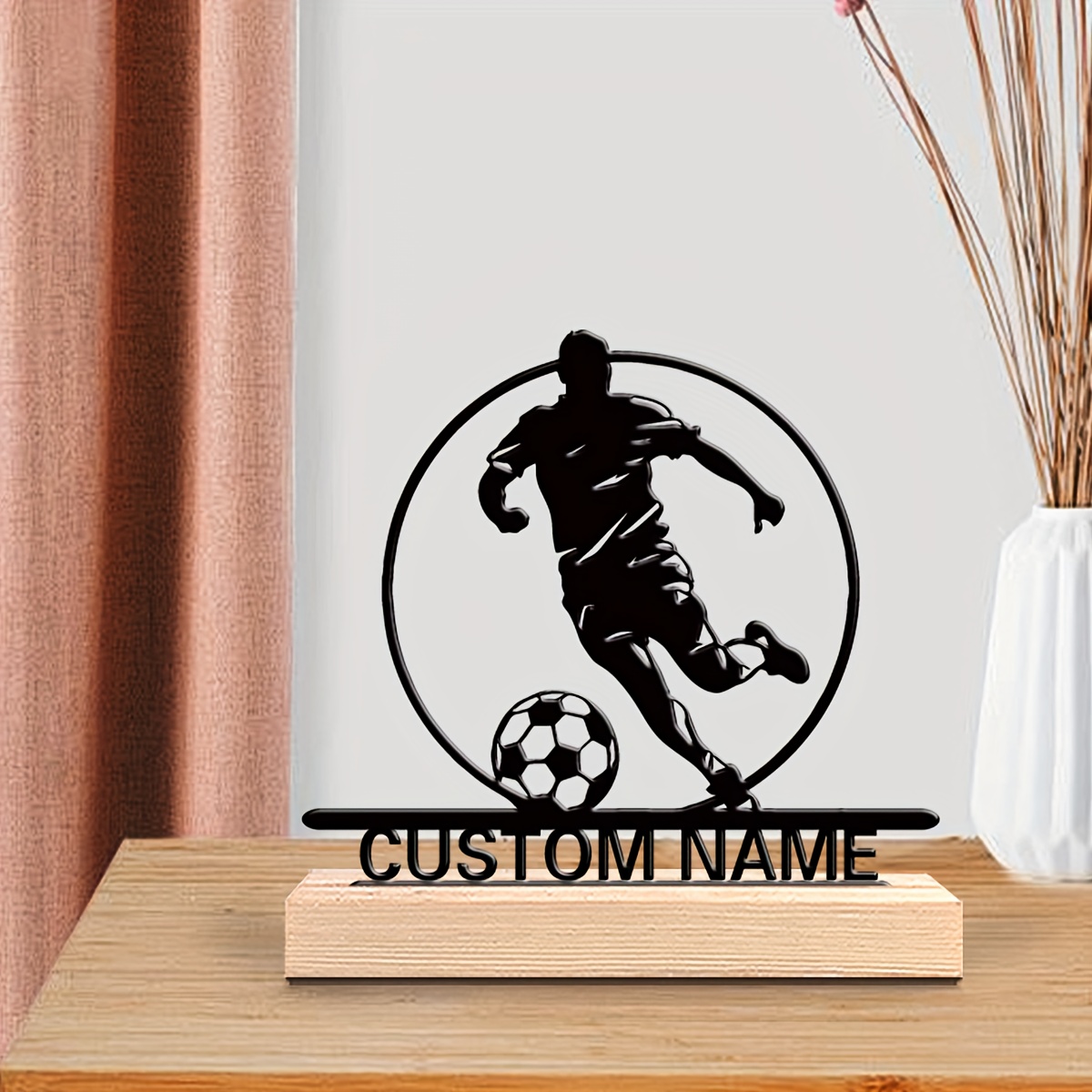 Custom Soccer Player Metal Sta - Office Furniture Design 评论和价格
