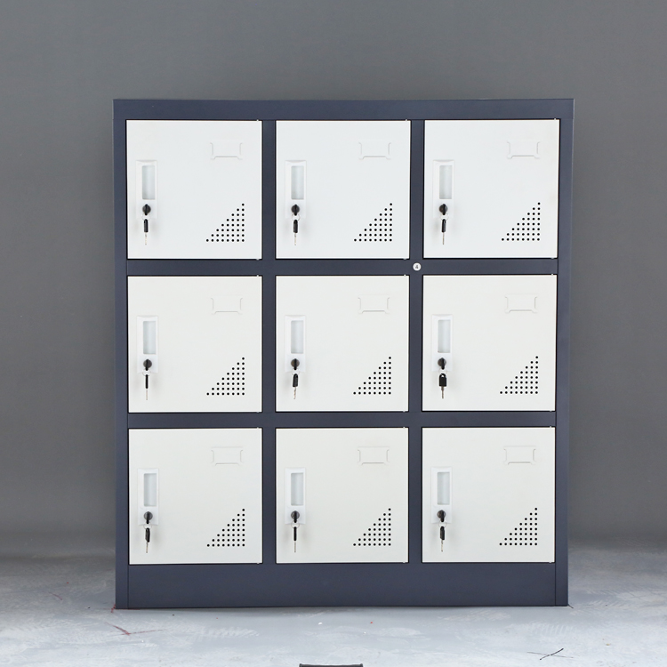 9 Door Metal Locker Storage Of - Office Storage Cabinet 评论和价格