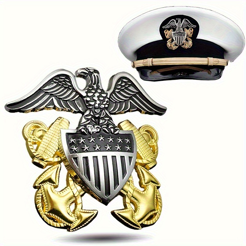 US Naval Officer Hat Badge Eag - Office Furniture Solutions 评论和价格