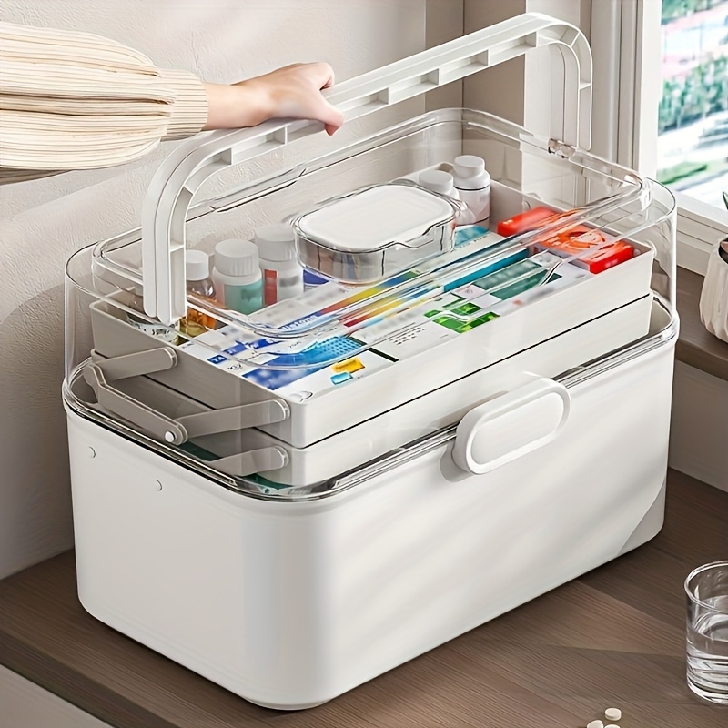 Large Capacity Clear Lid Medic - Office Storage Cabinet 评论和价格