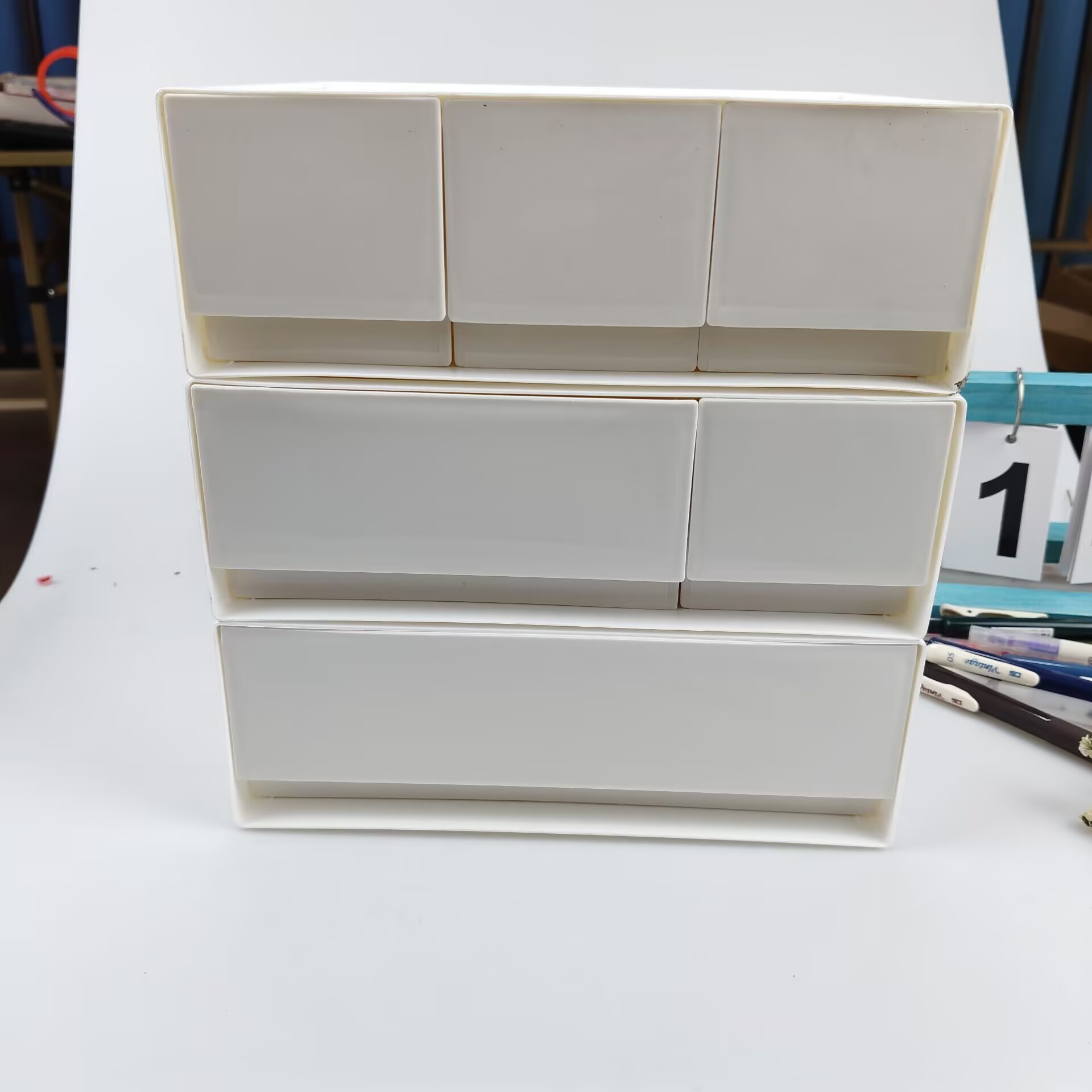 Desktop Storage Box, Drawer, C - Office Furniture Cabinets 评论和价格