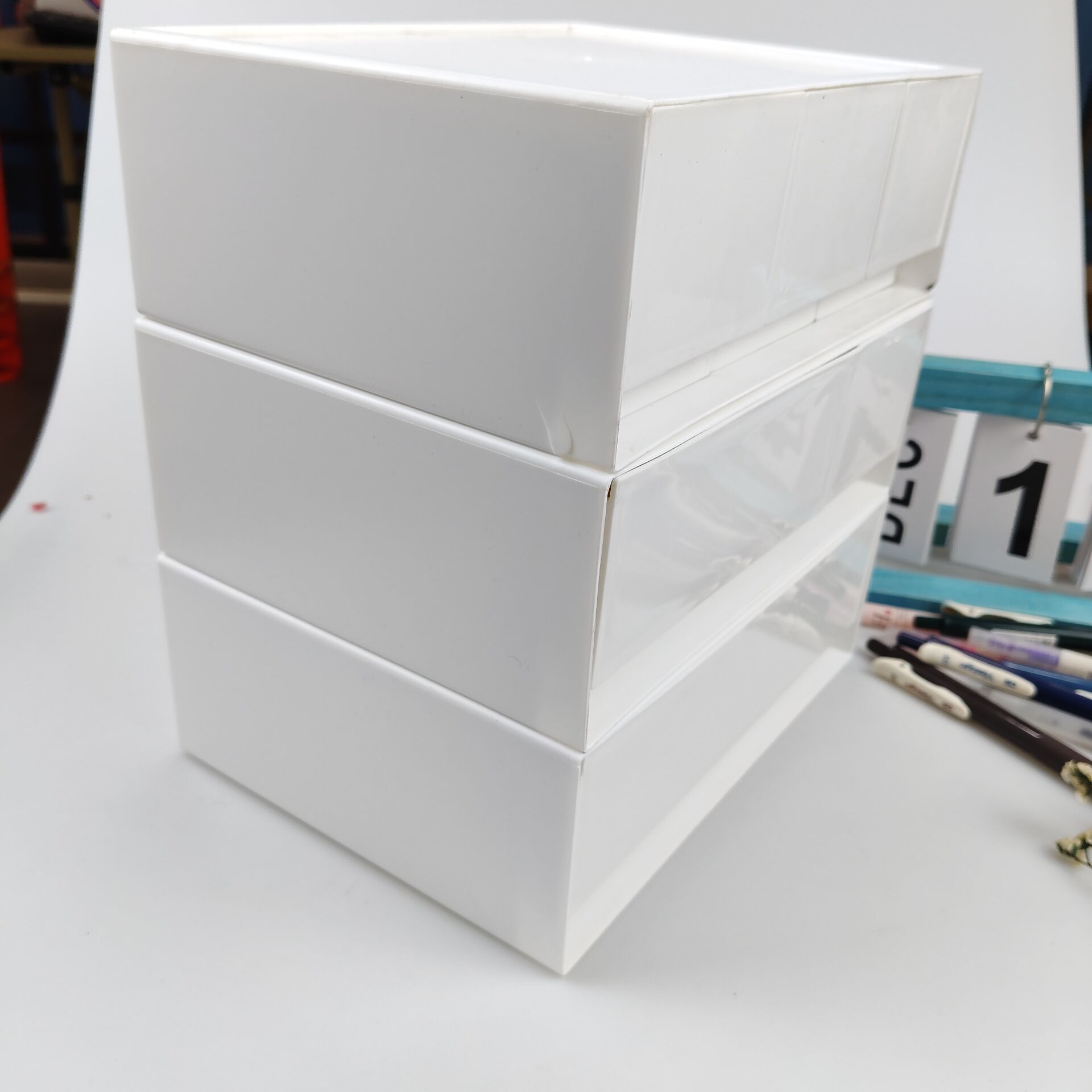 Desktop Storage Box, Drawer, C - Office Furniture Cabinets 评论和价格