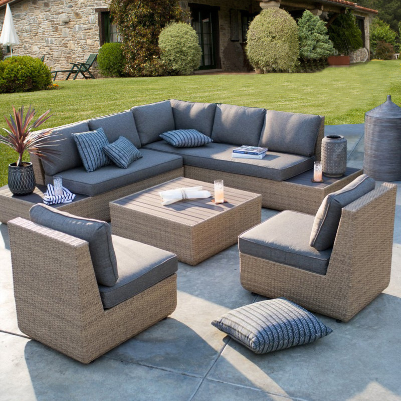 Outdoor Sofa Courtyard Rattan  - Office Furniture For Sale 评论和价格